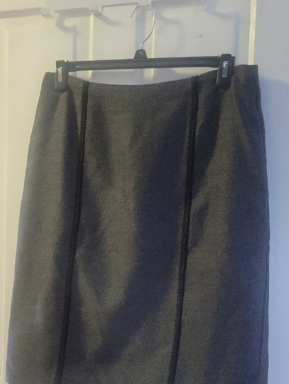 Classic Women's Gray Pencil Skirt